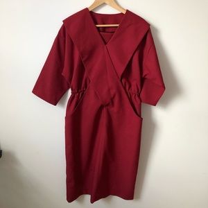 Burgendy Red Cocktail Dress